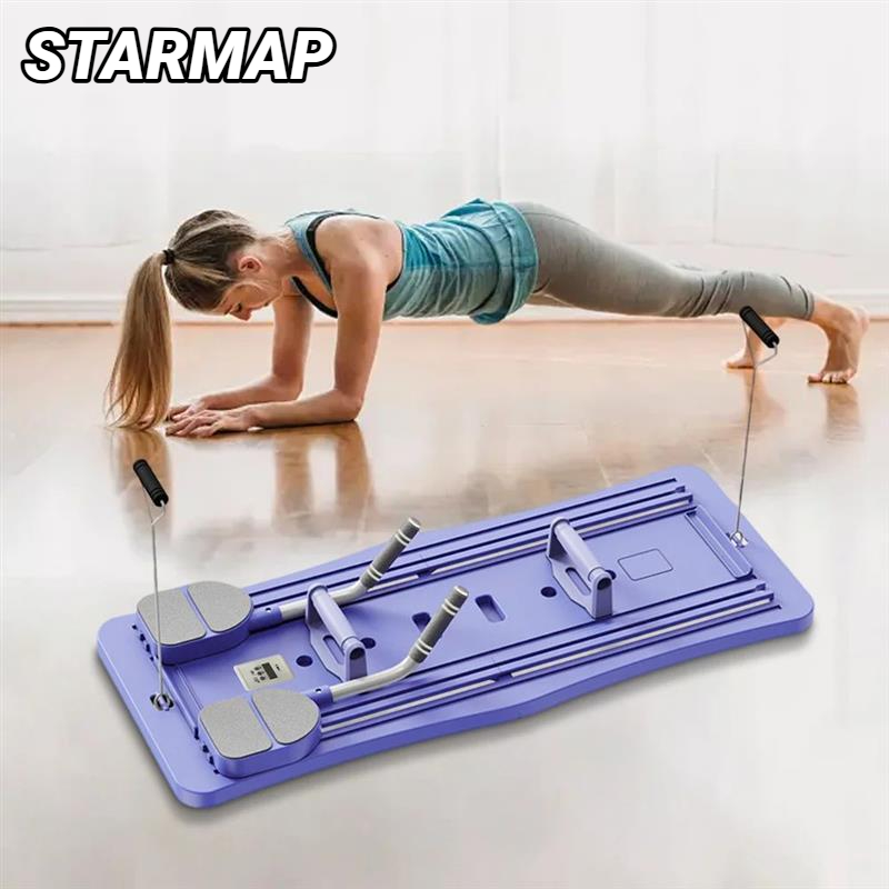 Push Up Board - Multifunktionales Fitness-Board, Bauchmuskel- und Liegestützplatte, Pilates-Ab-Core-Trainingsgerät,