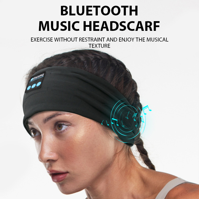 Yoga Fitness Video - Drahtlose Bluetooth Stirnband Kopfhörer Sport Fitness
