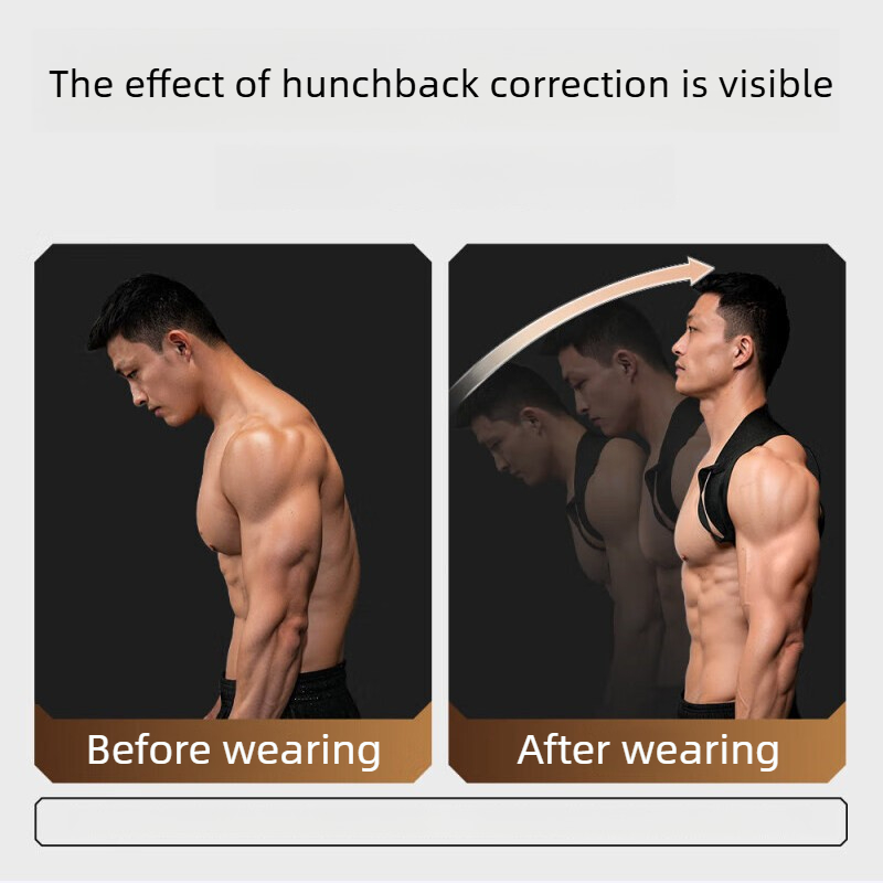 Posture Corrector Back - Rückenhaltungskorrektur für Männer Erwachsene Schulterstütze gegen