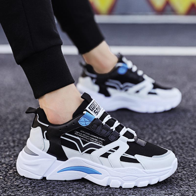 Yoga In Fitness First - Große Größe Chunky Höhe Mann Turnschuhe