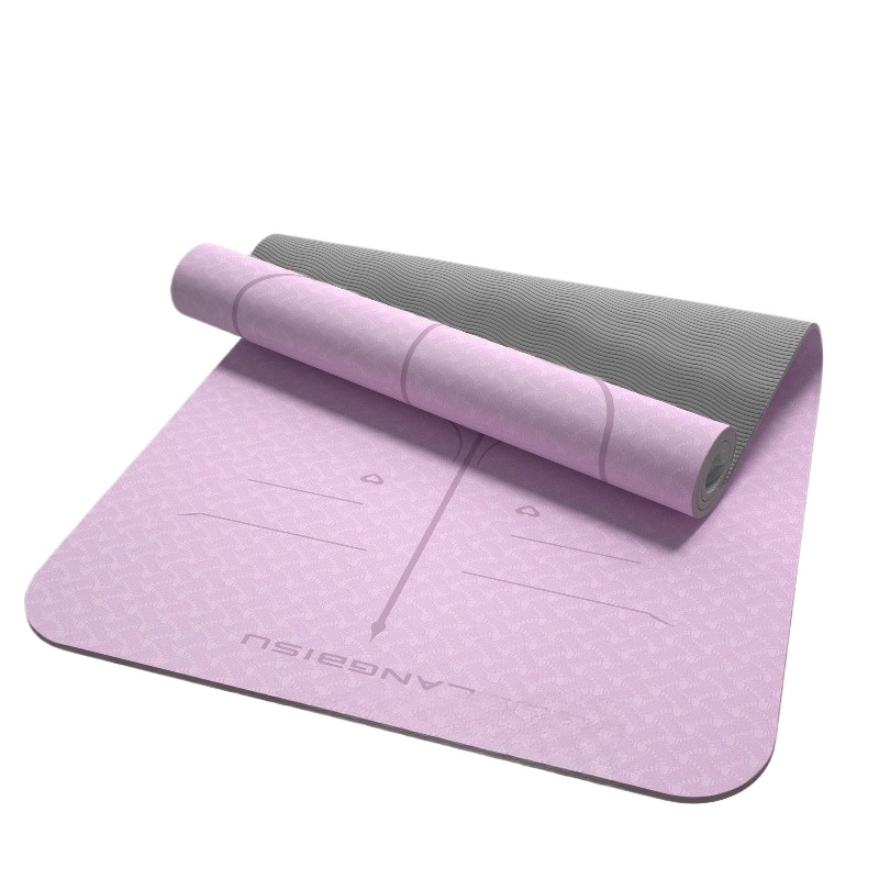 Yoga Health & Fitness Centre - TPE-Yogamatte für Anfänger, extra breit, extra