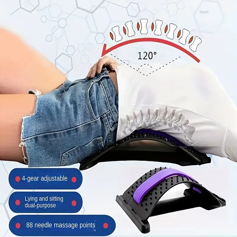 Posture Corrector Back - Magnetischer Rückenmassage-Muskelentspanner Haltungskorrektur-Therapiegerät Rückenstrecker Wirbelsäulenstütze Schmerzlinderung