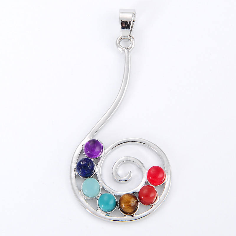 7 Chakra Stein Halskette Anhän – Yoga Health & Fitness Centre Bewertung und Preis