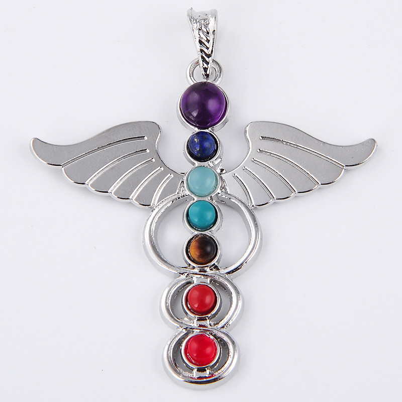7 Chakra Stein Halskette Anhän – Yoga Health & Fitness Centre Bewertung und Preis