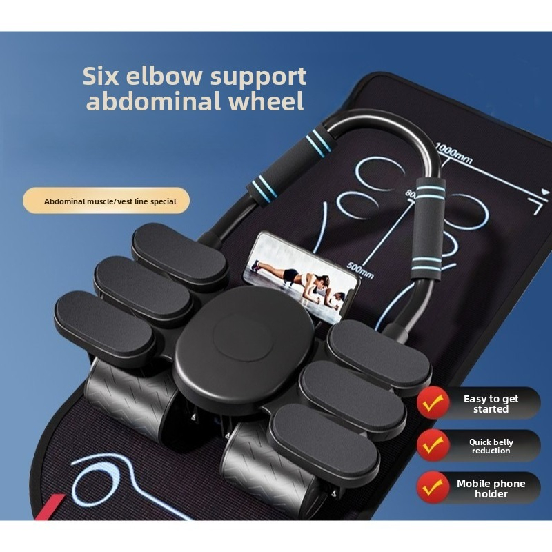 Vierrädriges Sechs-Ellenbogen- – Ab Wheel Roller Bewertung und Preis