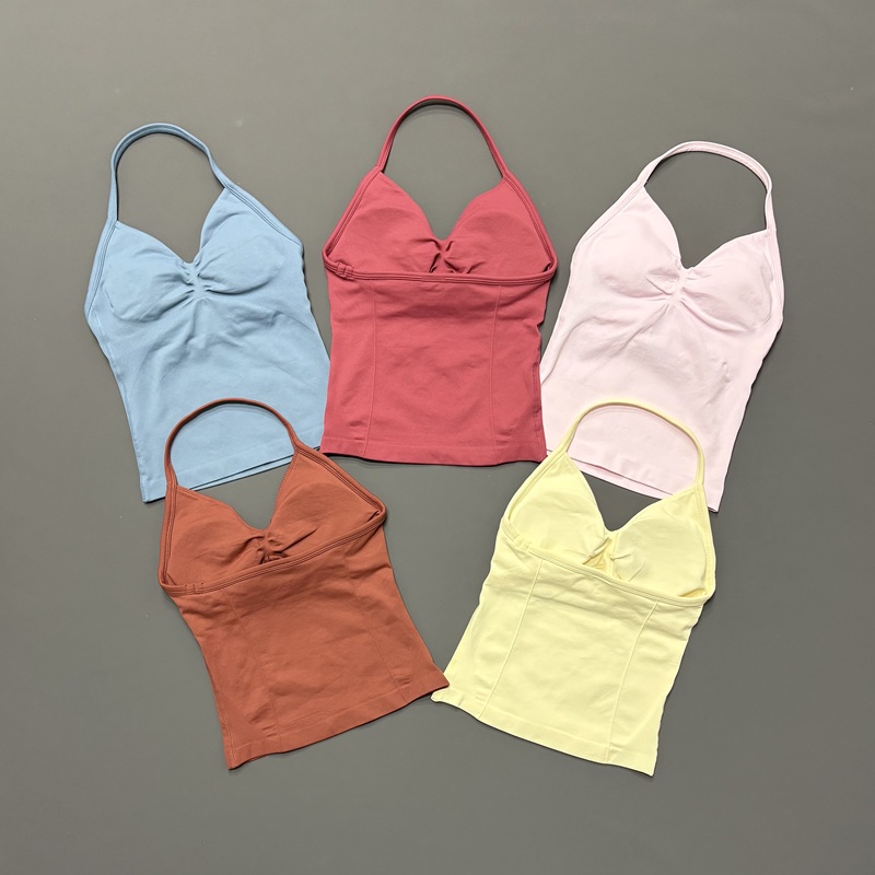 Nahtloses Damen-Sport-Tanktop  – Yoga Fitness Top Bewertung und Preis