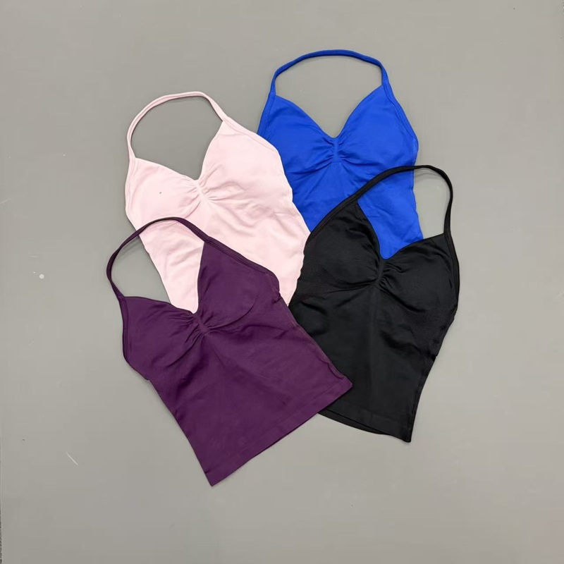 Nahtloses Damen-Sport-Tanktop  – Yoga Fitness Top Bewertung und Preis