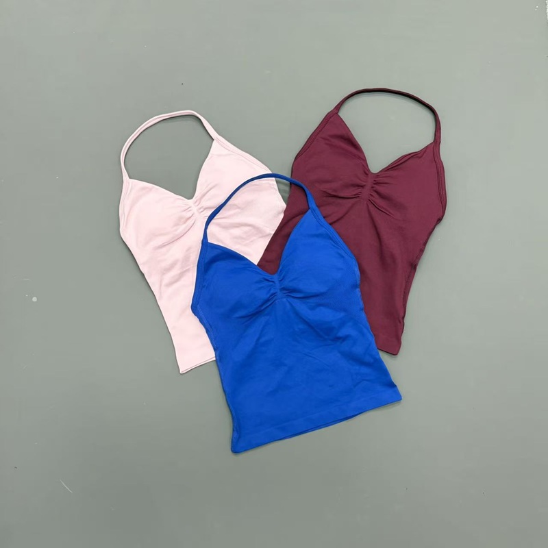 Nahtloses Damen-Sport-Tanktop  – Yoga Fitness Top Bewertung und Preis