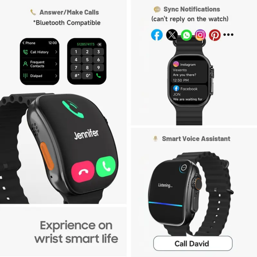 Smartwatch für Herren und Dame – Wrist Wraps Fitness Bewertung und Preis