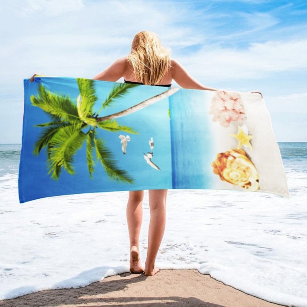 Badehandtuch mit Seestern-Aufd – Yoga Mat For Fitness Bewertung und Preis