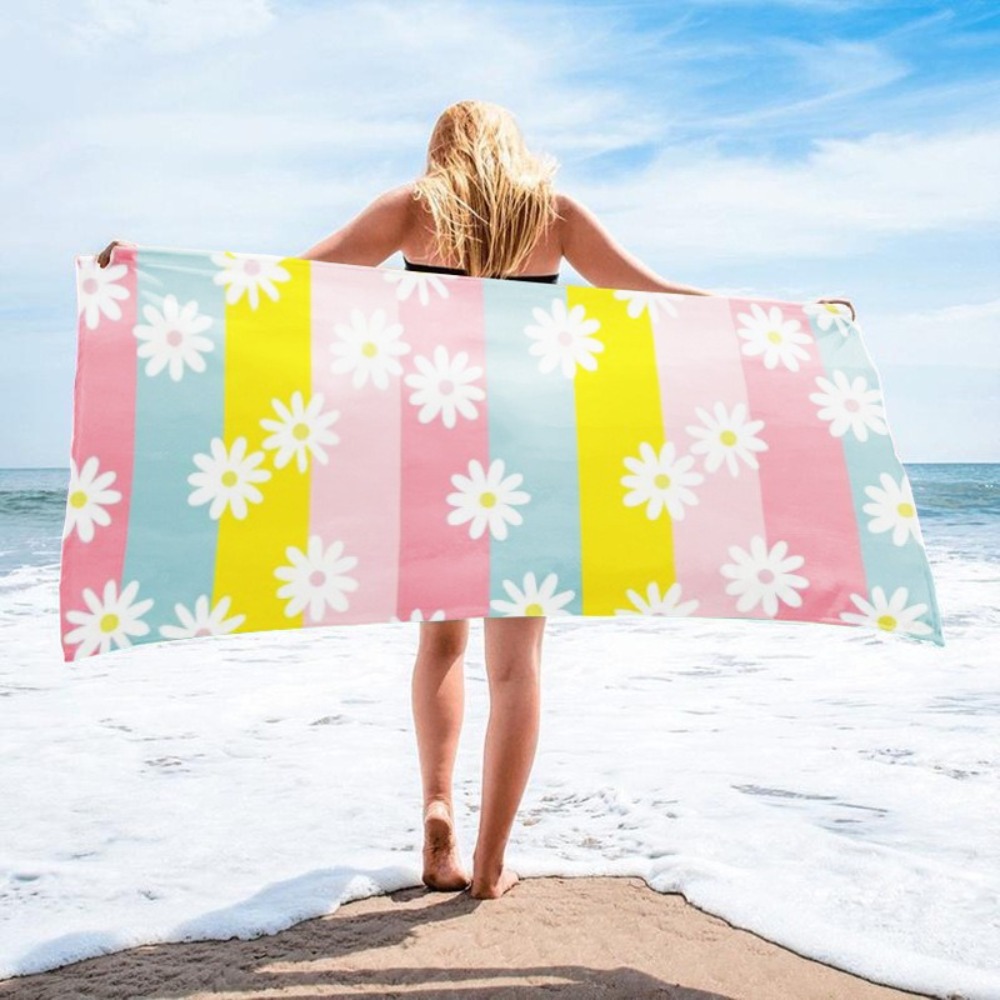 Badehandtuch mit Seestern-Aufd – Yoga Mat For Fitness Bewertung und Preis