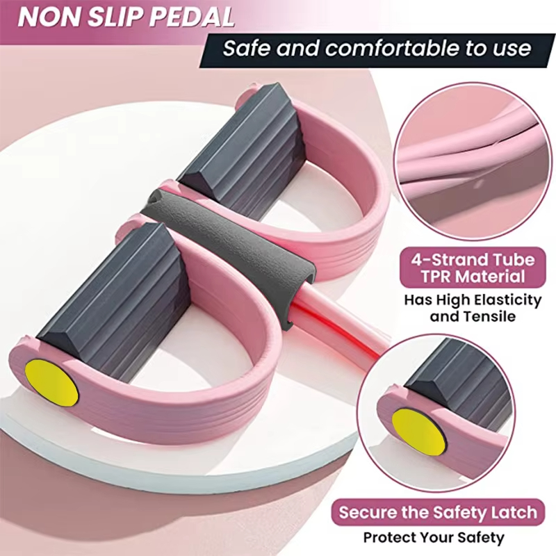 Widerstandsbänder 4-Röhren-Yog – Yoga Pedal Puller Fitness Equipment Bewertung und Preis