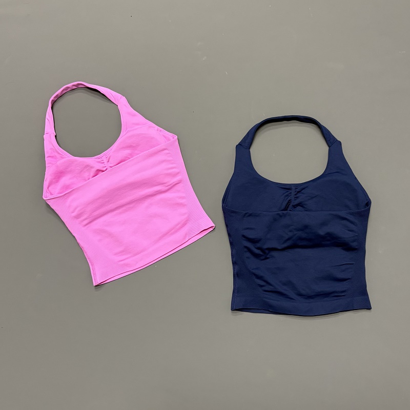 Damen Neckholder-Sporttop Naht – Yoga Mat For Fitness Bewertung und Preis