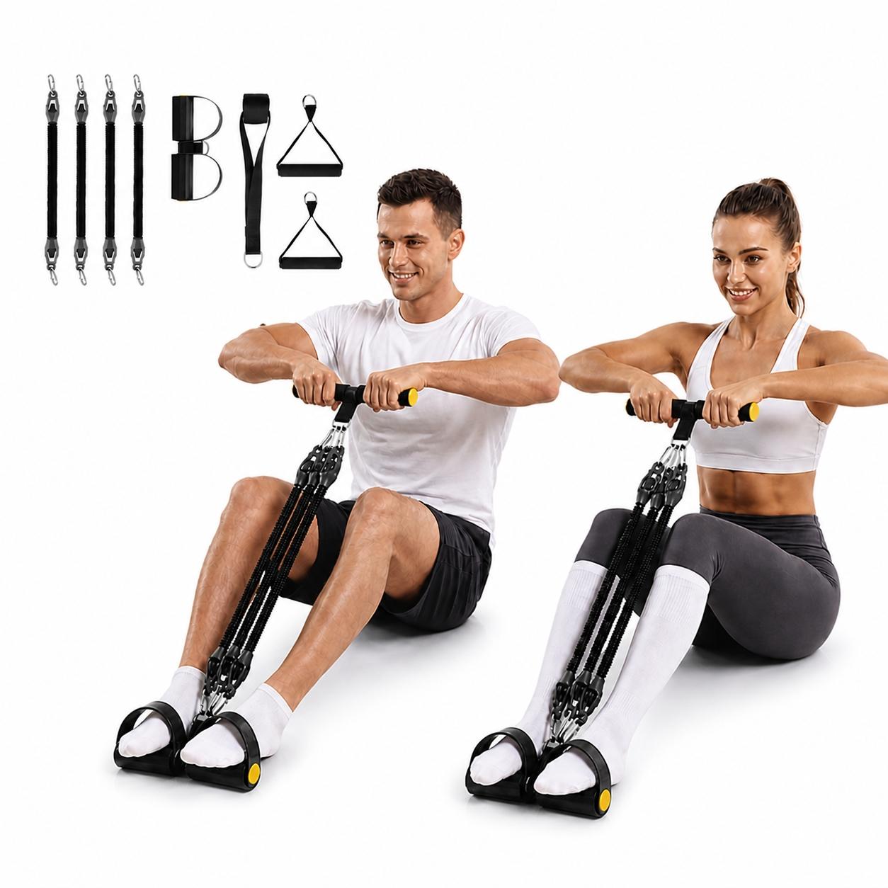 Verbesserte 4-Röhren-Fußpedal- – Yoga Pedal Puller Fitness Equipment Bewertung und Preis