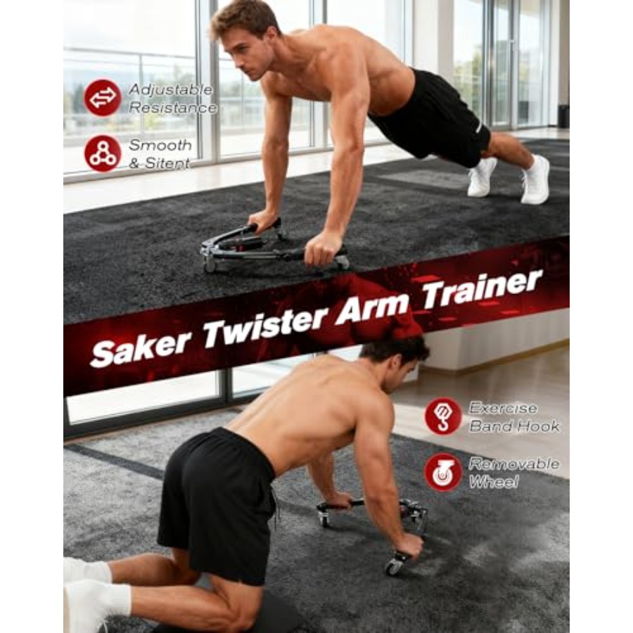 Twister Armtrainer 3-in-1 Hydr – Ab Wheel Roller Bewertung und Preis