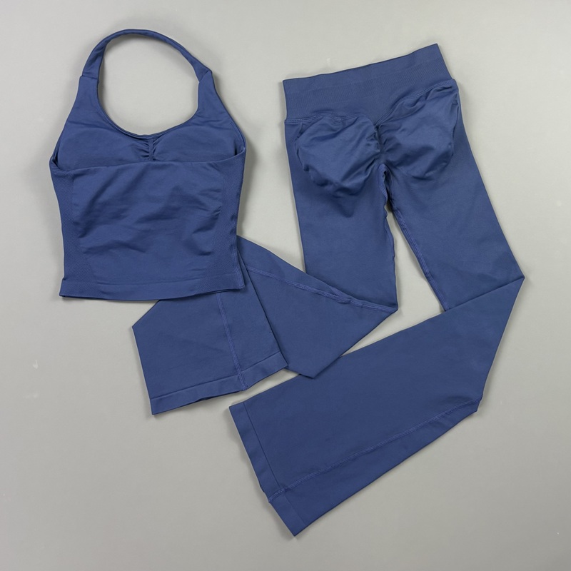 2-teiliges Flare-Leggings-Set: – Yoga Fitness Zumba Bewertung und Preis
