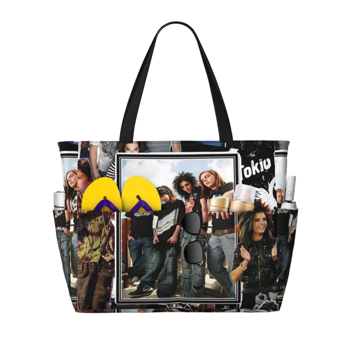 Tokio Hotel Emblem Strandtasch – Yoga Fitness Hotel Bewertung und Preis