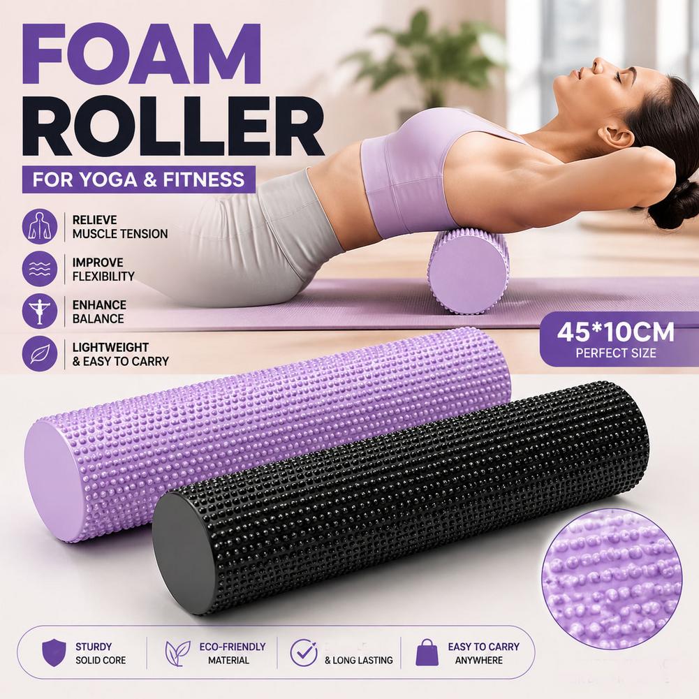 Yoga-Schaumstoffrolle EVA Hoch – Yoga Fitness Body Bewertung und Preis