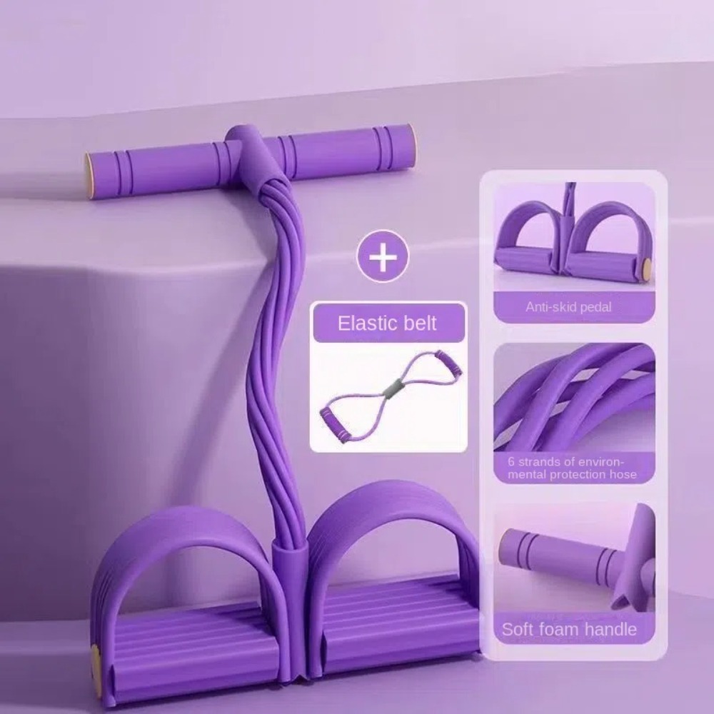 6-teiliges Widerstandsband-Set – Yoga Pedal Puller Fitness Equipment Bewertung und Preis