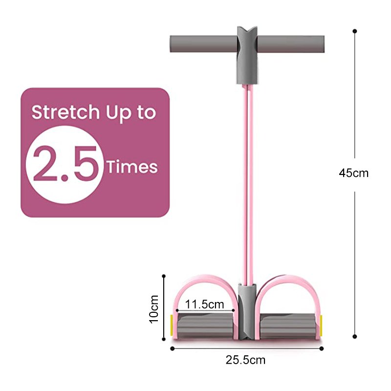 Widerstandsbänder 4-Rohr Yoga  – Yoga Pedal Puller Fitness Equipment Bewertung und Preis