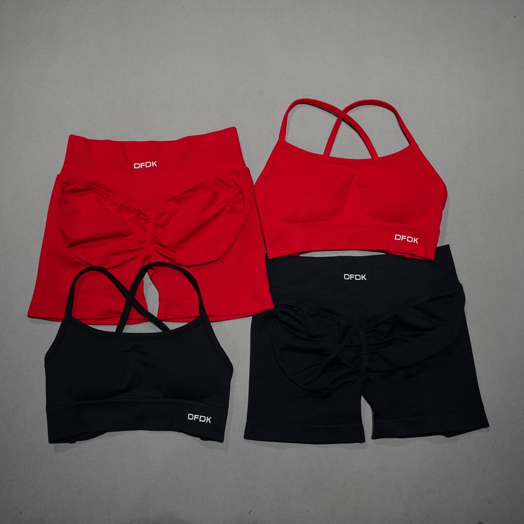 DFDK Set mit kurzen Leggings m – Yoga Fitness Zumba Bewertung und Preis