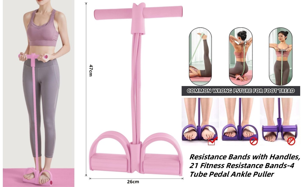 6er-Set Naturkautschuk-Pedal-W – Yoga Pedal Puller Fitness Equipment Bewertung und Preis
