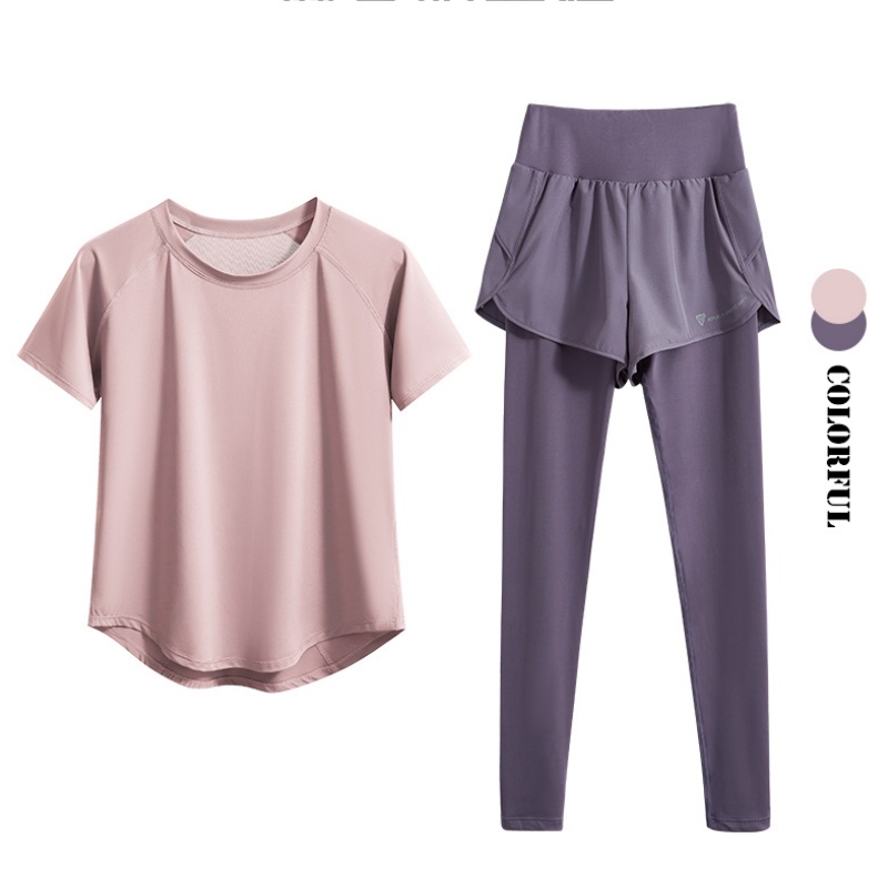 DRUR Damen-Yoga-Hosen-Sets, 2- – Yoga Fitness Zumba Bewertung und Preis