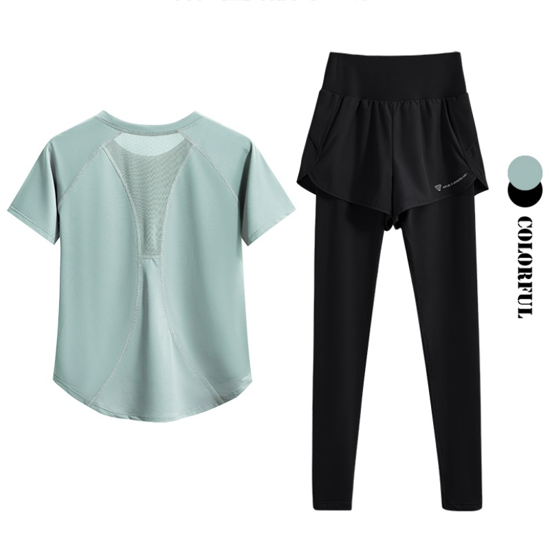 DRUR Damen-Yoga-Hosen-Sets, 2- – Yoga Fitness Zumba Bewertung und Preis
